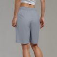 thumbnail image 3 of Pantalones Ligeros de Yoga para Mujeres de Cintura Alta Pantalones Cortos de Color Sólido, Uso Deportivo de Fitness Suave para Tenis Y Baile, 3 of 7