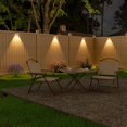 thumbnail image 2 of Luces solares para vallas NIORSUN, paquete de 12 unidades, LED impermeables, IP65, 2 of 6