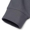 thumbnail image 6 of SGFCWSX Mens Long Sleeve Shirt, Casual Business Button-Down Collar Top with Half-Button Placket Gray Size L, 6 of 7