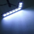 thumbnail image 5 of 2 x 8 DRL LED Style 12V Car Daytime Running Lights Headlights Fog Lights White, 5 of 5