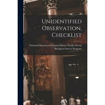 Unidentified Observation, Checklist, (Paperback)