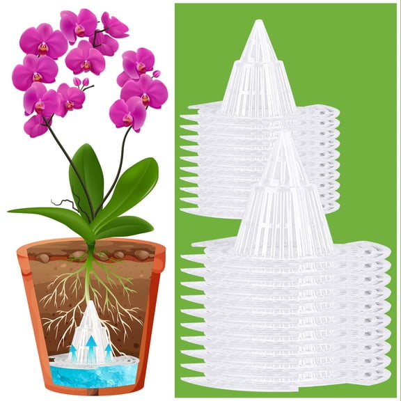 Zznnkj 10 Pack Plants Root Protection Nets, Reusable Plastic Slug Snail Barrier for Garden Plants, Bonsai Root Guard Gardening Tool for Vegetables Flowers