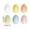 D, variant on 20PCS Easter Eggs Bulk Colorful Assorted Colors Plastic Easter Toys Easter Basket Stuffers Fillers for Easter Egg Hunting Party Favors