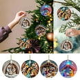 thumbnail image 1 of Precios Reducidos, Decoración navideña Árbol de Navidad plano Estilo retro Decoración del hogar Adornos para el coche Akmoler, 1 of 8