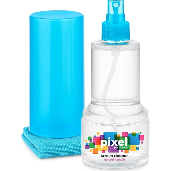 Pixel Perfect Natural Formula TV & Laptops Electronic Cleaning Kit with Microfiber Towel 10oz