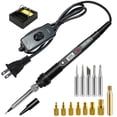 thumbnail image 1 of Soldador Lunamor 80 W 110 V LCD digital 180-500 °C 16 en 1, 1 of 8