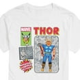 thumbnail image 3 of Marvel Thor - Action Figure - Men's Short Sleeve Graphic T-Shirt, 3 of 5