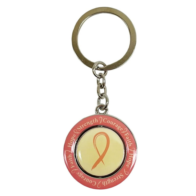 Breast Cancer Awareness Keychain Gift Holder Survivor Pink Ribbon
