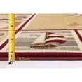thumbnail image 4 of HR Cabin Rug Modern Geometric Design Cabin Rug Abstract Beige / Multi 2' x 3', 4 of 5