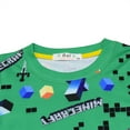 thumbnail image 2 of Minecraft Boys' Pajama 2 Piece Set Kids Top Pants Gamer PJs, 2 of 7