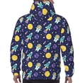 thumbnail image 7 of Daiia Astronaut Corgi for Men's Fashion Hoodies & Sweatshirts with Kangaroo Pocket Hooded Sweatshirt Breathable & Moisture Wicking-X-Large, 7 of 7