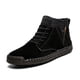 thumbnail image 2 of Botas Martin cálidas de terciopelo de caña alta de invierno para hombre, zapatos casuales de cuero de gran tamaño a la moda, 2 of 5