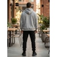 thumbnail image 3 of Sudadera Hoodie para Hombre con Capucha y Bolsillo Frontal Estilo Urbano Ajuste Cómodo, 3 of 5
