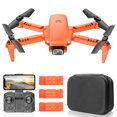 thumbnail image 1 of X1 RC Drone con cámara 4K WiFi FPV Mini Quadcopter plegable con función Vuelo de trayectoria Modo si Abanopi sola cámara-3 batería, 1 of 7