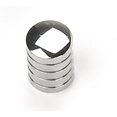 thumbnail image 1 of Bouton de Cylindre de 0,63 Po - Chrome Poli, 1 of 1