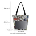 thumbnail image 3 of Disketp Bright Insects Bolsa de Hombro Casual para Mujer, Bolso Cruzado para Compras, Viajes y Uso Diario, 3 of 6