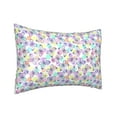 thumbnail image 2 of KLL Butterflies on Polka Dots Pattern Silk Pillowcase for Hair and Skin Standard Size 20"X 30" Soft Breathable Pillow Covers for Sleeping, 2 of 8
