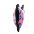 thumbnail image 2 of Tuffy Jr Bone Pink Leopard Durable Plush Squeaky Dog Toy, 2 of 2