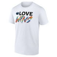 thumbnail image 2 of Men's White Penn State Nittany Lions Love Wins T-Shirt, 2 of 3