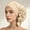 Beige, variant on Headbands for Women Ruffled Stretchy Pre Tied Turban Soft Sleep Daily Head Wrap Bandanas for Women Beige