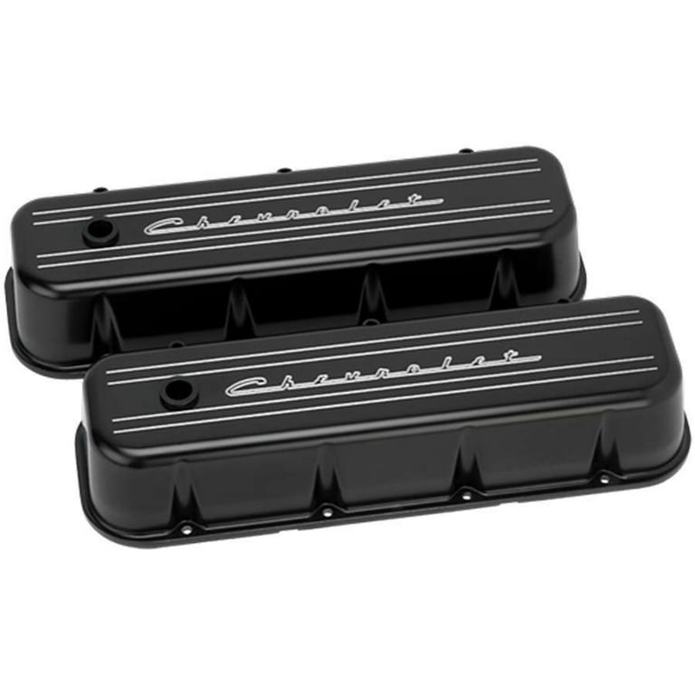 Billet Specialties BBC Tall Valve Cover Black Billet Specialties BBC Tall Valve Cover Black