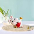 thumbnail image 3 of Baohd Rabbit Statue Miniature Desktop Ornament Animal Sculpture for Bedroom Decor StyleC, 3 of 9