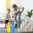 thumbnail image 6 of Kids Bowling Set with 10 Pins & 2 Balls - Indoor/Outdoor Game, 6 of 7