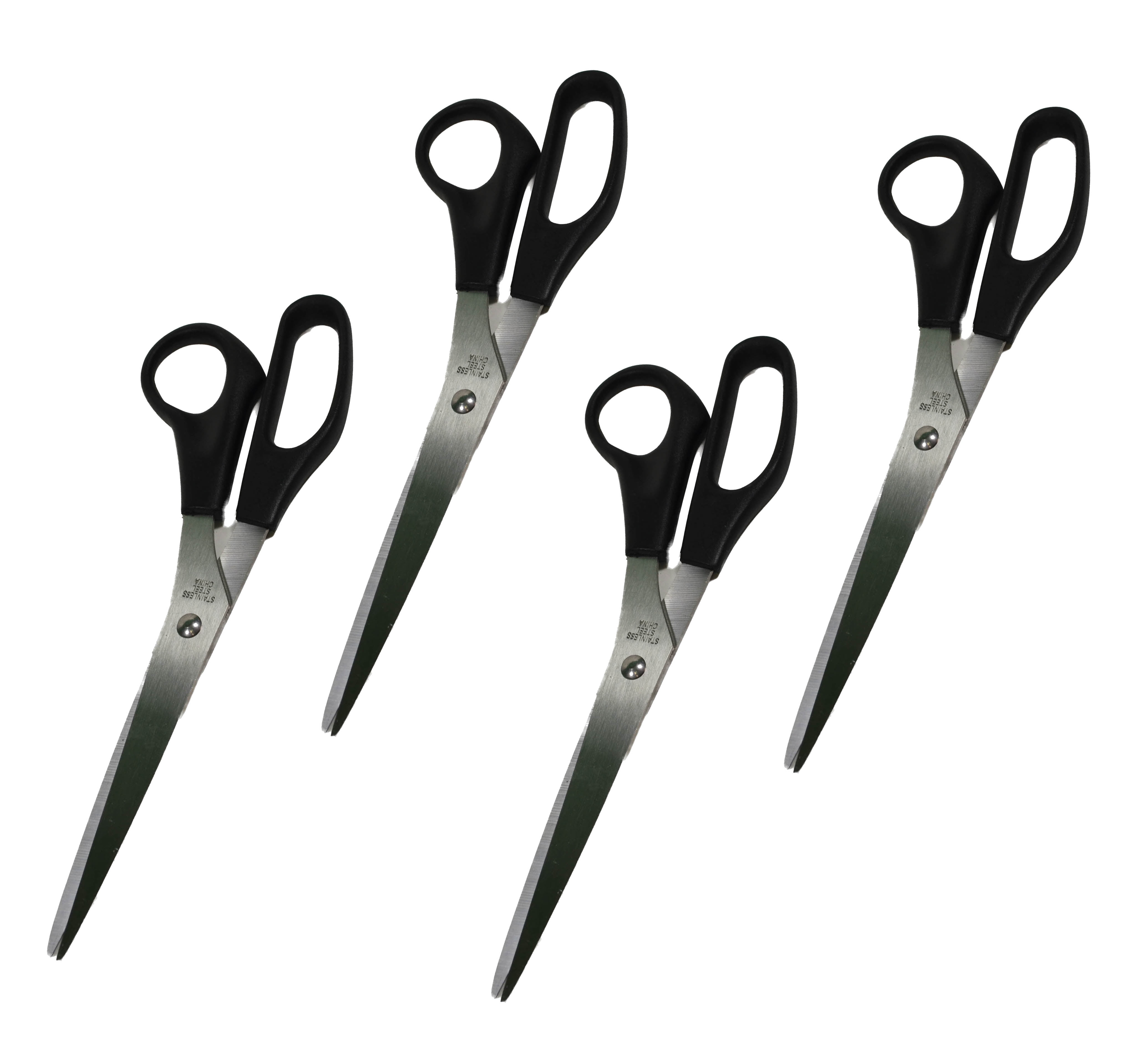 Stainless Steel Scissors Ultra Sharp 8" Lot of 4