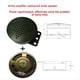 thumbnail image 5 of Mini Altavoz Impermeable Negro Mini Amplificador Impermeable Micrófono Altavoz Audio de Alta Vía para Exteriores, 5 of 5