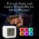 thumbnail image 5 of 2X Reloj Despertador Digital de Viaje para Dormitorio, Niño Y Niña, Pequeños Relojes de Noche de Escritorio, Luz LED con Hora / Fecha de Visualización con Repetición, 5 of 5