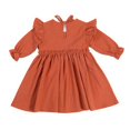 thumbnail image 3 of Toddler Baby Girl Dress Casual Outfits Kids Long Sleeve Spring Fall Dresses 2-6 Years, 3 of 8