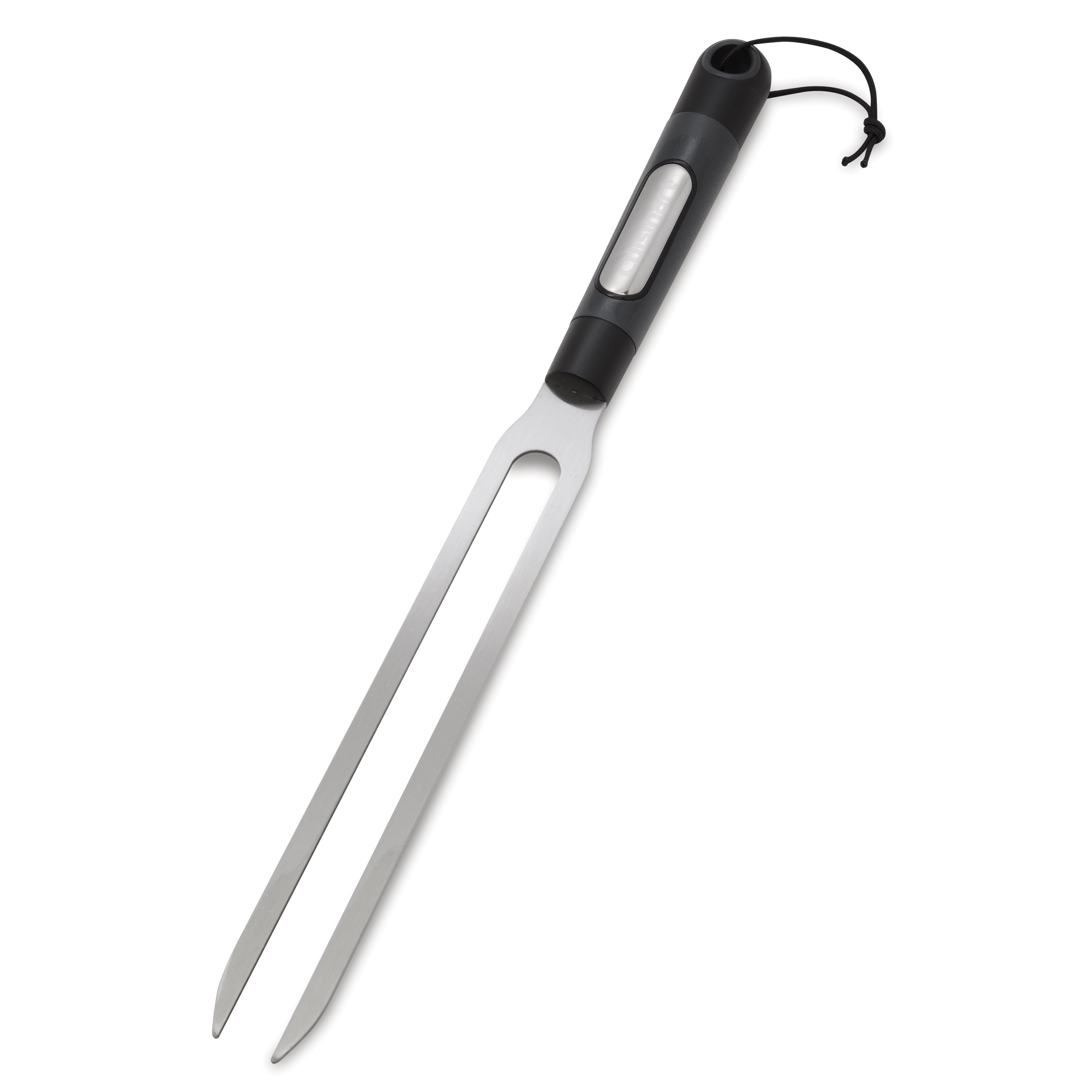 Cuisinart® Stainless Steel BBQ Carving Fork Securely Lift, Turn, And