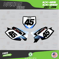 thumbnail image 2 of Kalair GFX Graphics Kit for Kawasaki KX250 (2003-2008) Division Series, 2 of 5