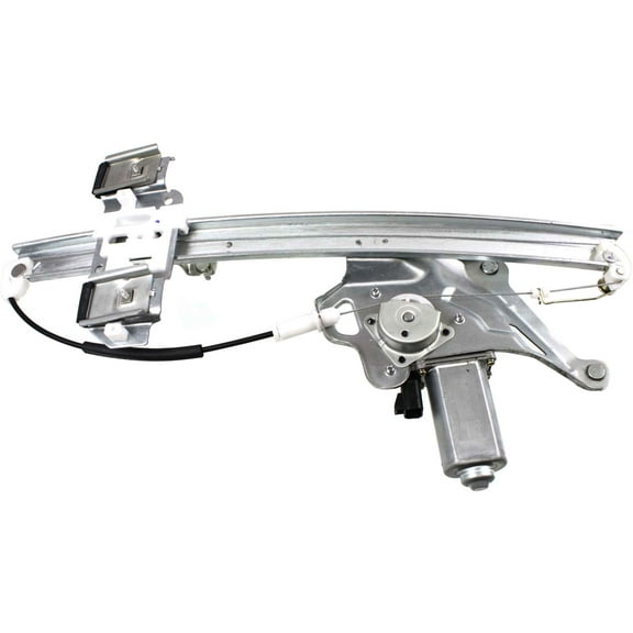 Window Regulator Compatible For 2000-2005 Buick LeSabre Front, Left Driver Power With Motor
