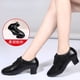 thumbnail image 4 of Zapatos de cuero de diseño de piel de serpiente para mujer, zapatos de tacón de suela suave para baile de salón, Salsa moderna, Jazz y Tango, 4 of 5
