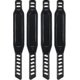 thumbnail image 1 of Exercise Bike Pedal Straps Rubber Easy Adjust Pedal Straps Universal Pedal Straps for Exercise Bike Cycling Cycle Home or Gym 2 Pairs Black, 1 of 5