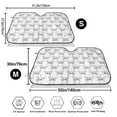 thumbnail image 3 of Fotbe Labrador Retriever Dog Car Windshield Sunshade | Sun Visor Protector Front Window Shade, Keeps Out UV Rays, Keeps Your Vehicle Cool-Medium, 3 of 7