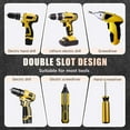 thumbnail image 5 of Colacoor Alloy High-Magnetic Screwdriver Drill Bit Set，Non-Slip Teeth Phillips Screwdriver Bit Set, Long Drill Bits for Electric Drills 18PCS, 5 of 7