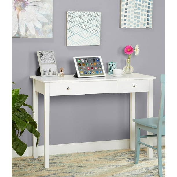 The top of the desk is going to be cut into three sections. audrey vanity desk
