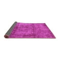 thumbnail image 2 of Ahgly Company Indoor Rectangle Abstract Pink Modern Area Rugs, 2' x 5', 2 of 4