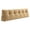 Coffee, variant on Headboard Wedge Pillow Bed Wedge Pillow for Reading Backrest Support for Sitting in Bed, Triangular Pillow with Side Pocket for Comfortable Rest,47.2x7.9x19.7 Inch