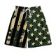 thumbnail image 2 of Pantalones Cortos para Hombre de Cintura Elástica con Bolsillos Pantalones de Playa de Impresión Casual, Poliéster Ligero de Moda para la Primavera Verano Al Aire Libre Y el Uso Diario, 2 of 5