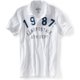 thumbnail image 1 of Aeropostale Mens 1987 Rugby Polo Shirt, Blanco, X-Small Aeropostale polo, rugbi, 1 of 1