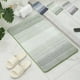 thumbnail image 1 of Precios de Descuento Únicos, Alfombrilla de baño de microfibra de 24 x 16 pulgadas, antideslizante, superabsorbente, lavable a máquina, muy suave, gruesa, para suelos Akmoler, 1 of 8