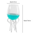 thumbnail image 5 of KGJQ Octopus Wine Glass, Jellyfish Shaped Martini Cup, Creative Cocktail Glass for Juice Bar, Novelty Home Decor Gift, 5 of 7