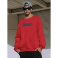 thumbnail image 2 of Brooklyn Campus Style Sweatshirt Men -Image by Shutterstock, Male XX-Large, 2 of 4