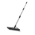 thumbnail image 2 of DYNWAVECA Lawn Thatching Rake Versatile Lawn Hay Rake for Gardens Flower Beds Farmland 1.2m, 2 of 10
