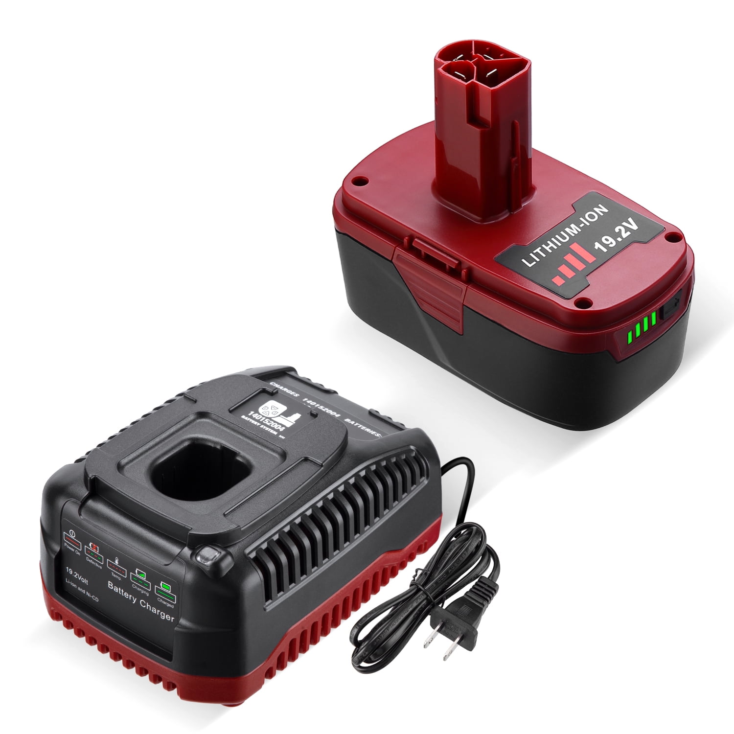 Details about   For Craftsman 19.2 Volt C3 Lithium XCP Battery Charger PP2011 11375 130279005 