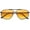 Black/Yellow Tint, variant on Retro Hexagon Aviator Sunglasses for Women Men Trendy UV400 Protection Shades SJ1200