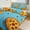 chudan, variant on Fun Pizza Bedding Sets Twin Duvet Cover 3 Piece Cute Bed Set for Boys Girls Kid